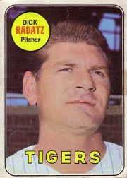 1969 Topps Baseball Cards      663     Dick Radatz